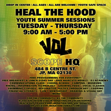 Heal the Hood Youth Summer Sessions