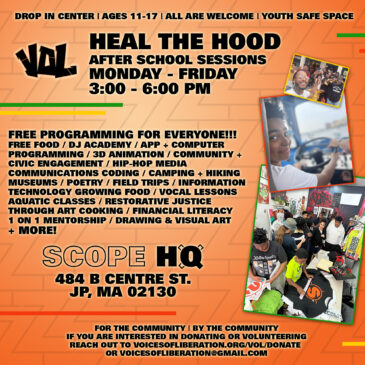 Heal the Hood Youth After School Sessions